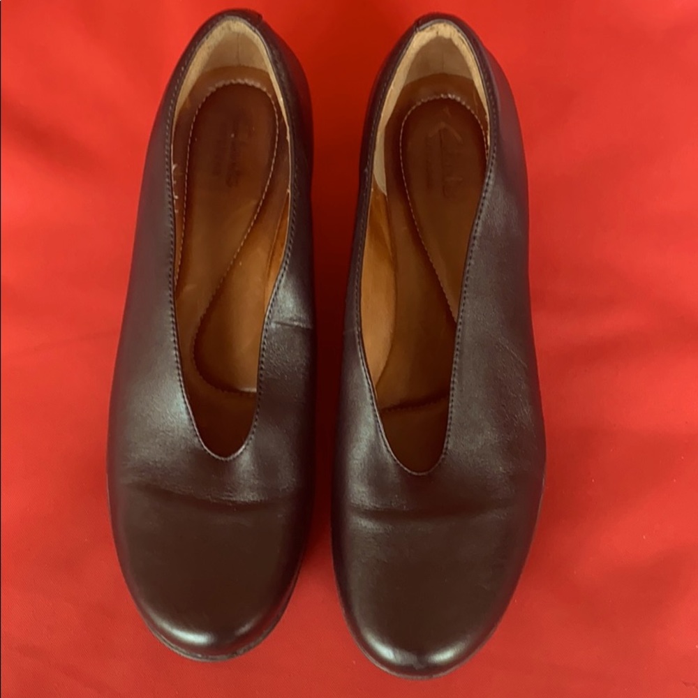 Clark wedge heels